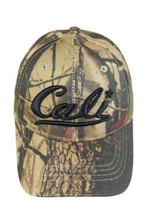 Cali Adults Cap (Black Thread)-H1423-FOREST CAMOUFLAGE